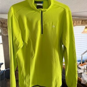 J.Lindeberg Men's Bright Yellow Lightweight Jacket